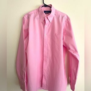Ralph Lauren Salmon Dress Shirt 16.5/42